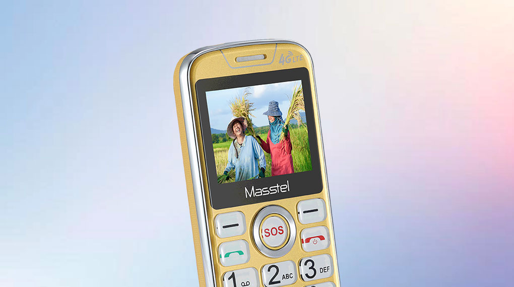 Điện thoại Masstel FAMI 60 | Màn hình hiển thị sắc nét