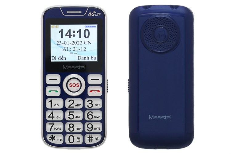 Điện thoại Masstel FAMI 60 Màu Xanh Dương