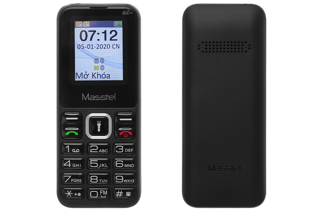 Điện thoại Masstel IZI 10 Màu Đen