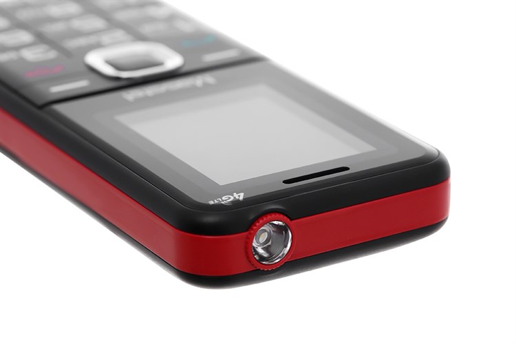 Điện thoại Masstel IZI 20 4G Màu Đen - Đỏ