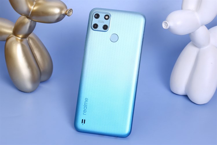 Điện thoại realme C25Y 64GB Màu Xanh Dương