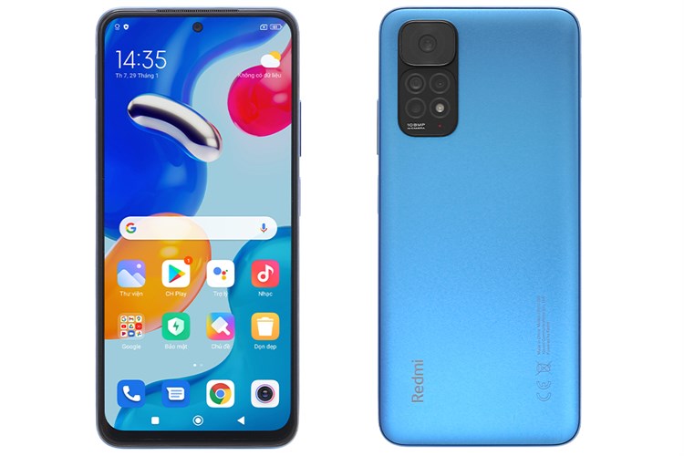 Điện thoại Xiaomi Redmi Note 11S Màu Xanh Dương