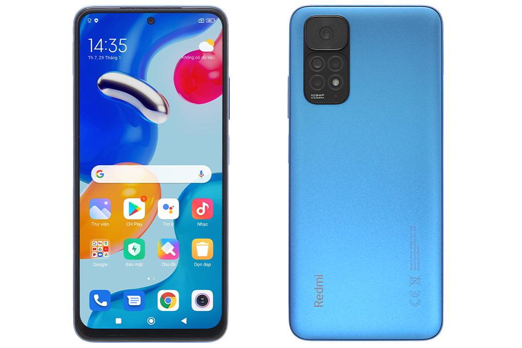 Điện thoại Xiaomi Redmi Note 11S Màu Xanh Dương