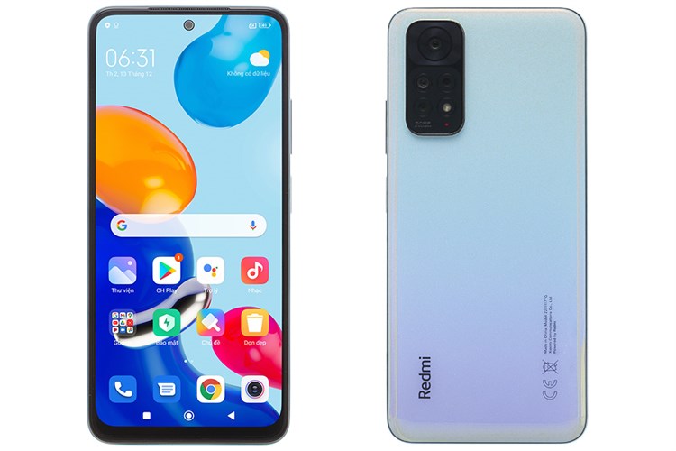 Điện thoại Xiaomi Redmi Note 11 (4GB/128GB) Màu Xanh dương nhạt