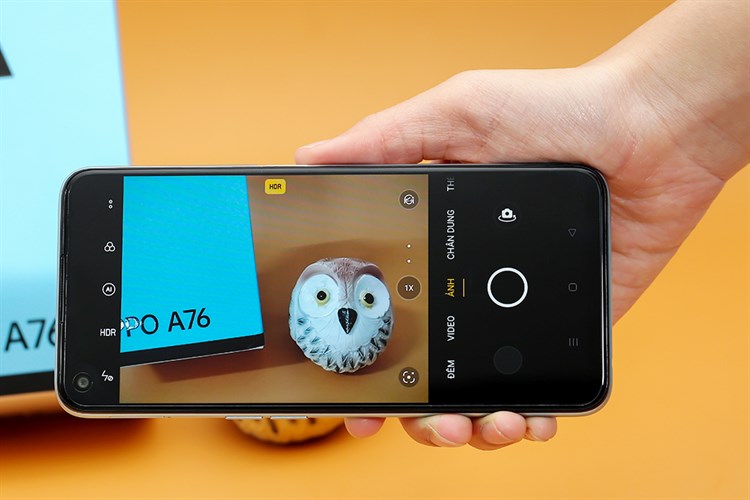 Điện thoại OPPO A76 Màu Xanh lá