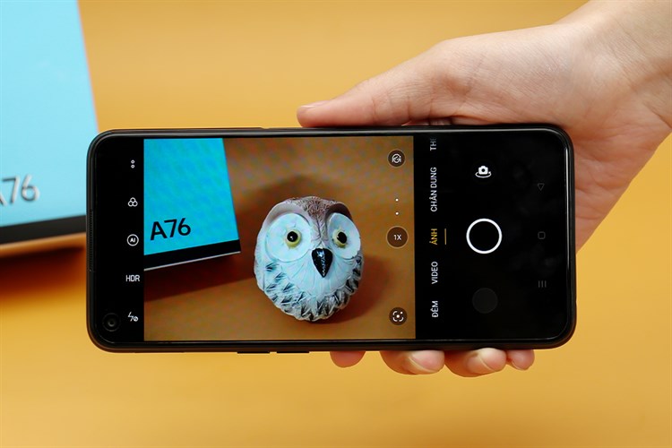 Điện thoại OPPO A76 Màu Đen