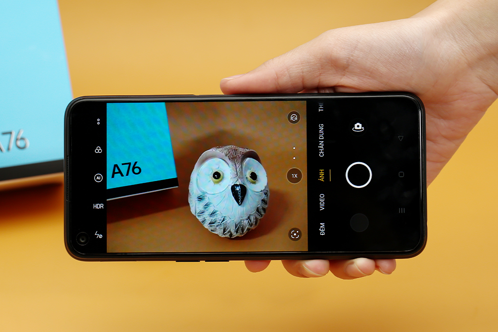 Điện thoại OPPO A76 Màu Đen