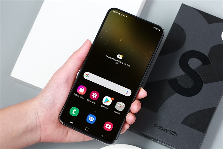 Điện thoại Samsung Galaxy S22+ 5G 256GB Màu Đen