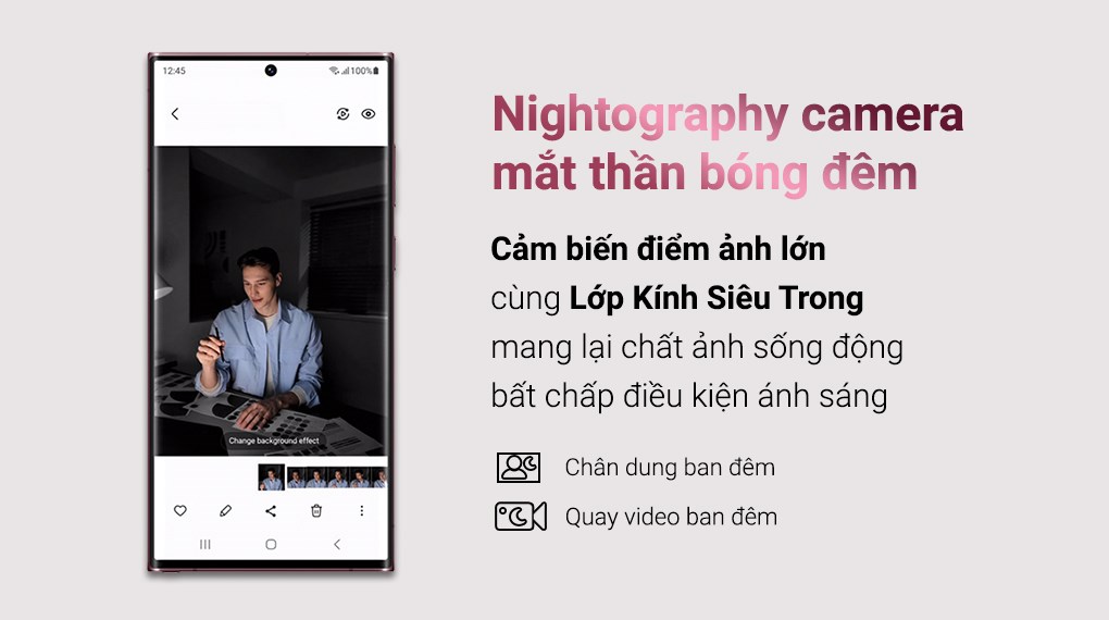 Điện thoại Samsung Galaxy S22 Ultra 5G 256GB