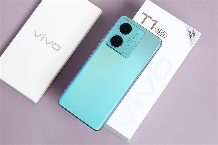 Điện thoại Vivo T1 5G Màu Xanh