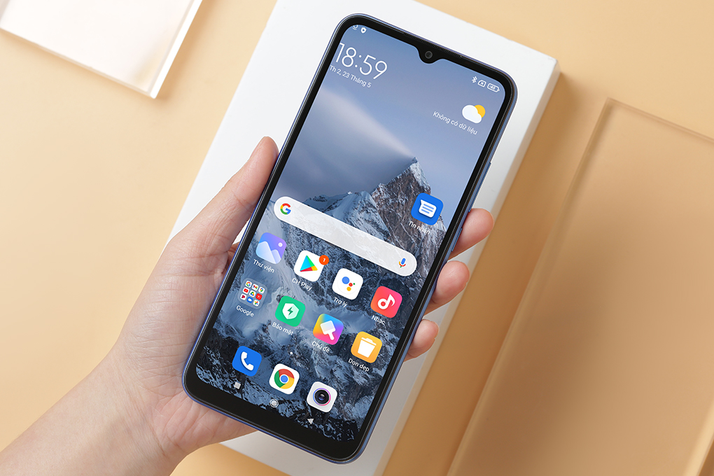 Điện thoại Xiaomi Redmi 10A Màu Xanh Dương