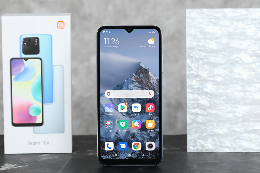 Điện thoại Xiaomi Redmi 10A Màu Bạc
