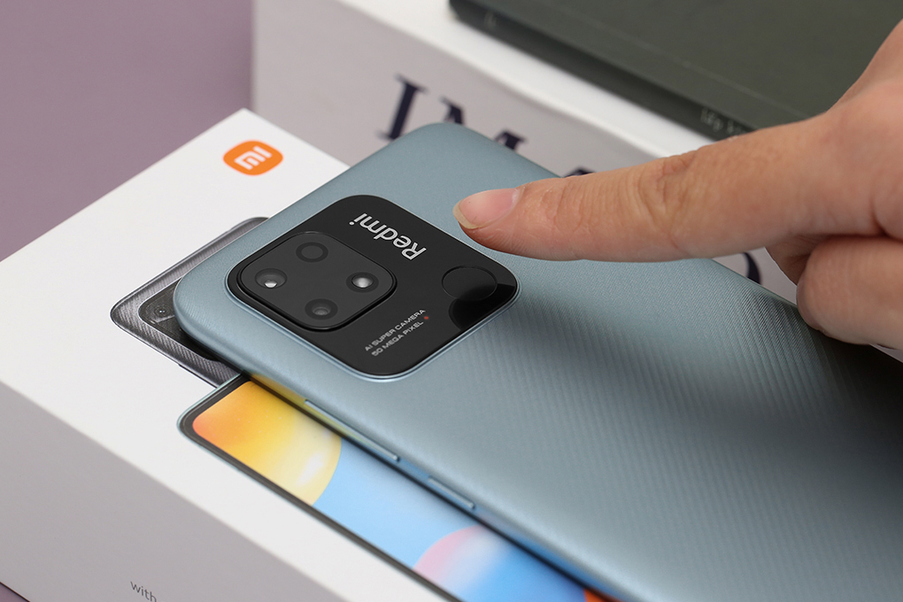 Điện thoại Xiaomi Redmi 10C 64GB Màu Xanh lá