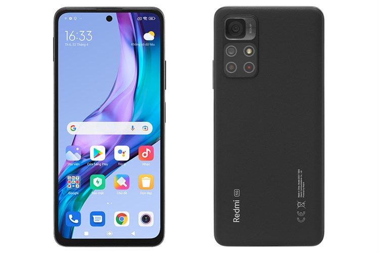 Điện thoại Xiaomi Redmi Note 11S 5G Màu Đen