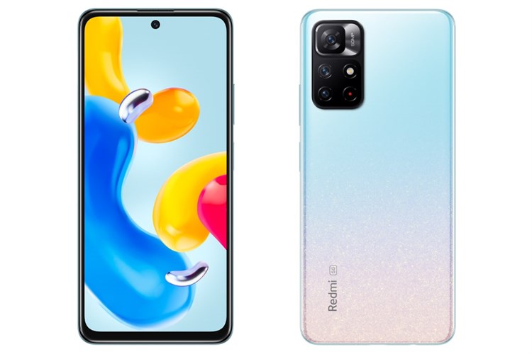 Điện thoại Xiaomi Redmi Note 11S 5G Màu Xanh dương nhạt
