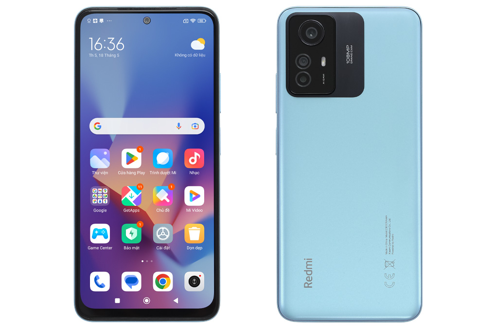 Điện thoại Xiaomi Redmi Note 12S Màu Xanh Dương