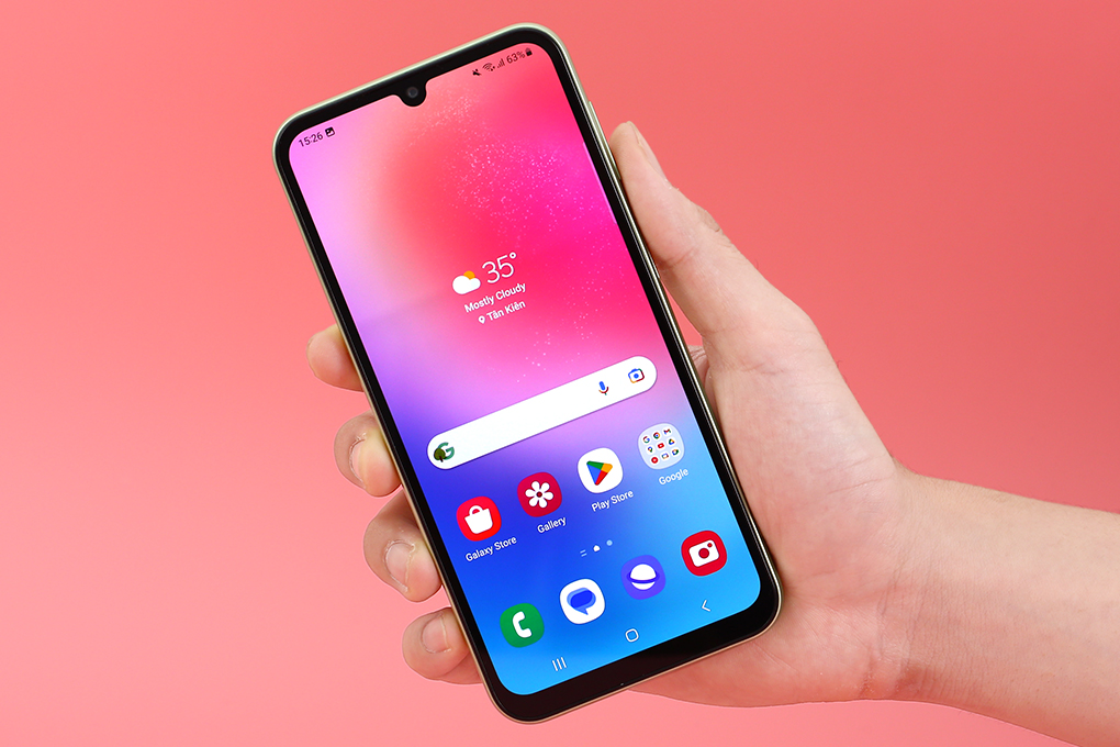 Điện thoại Samsung Galaxy A24 6GB/128GB Màu Xanh lá nhạt