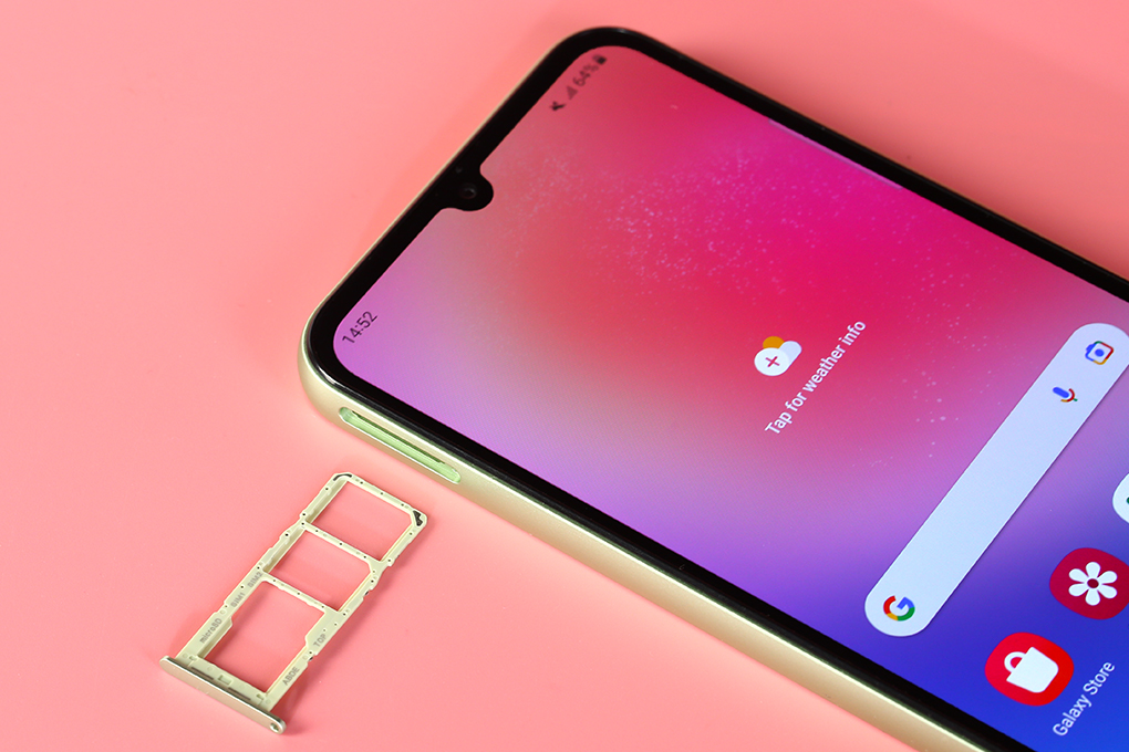 Điện thoại Samsung Galaxy A24 6GB/128GB Màu Xanh lá nhạt
