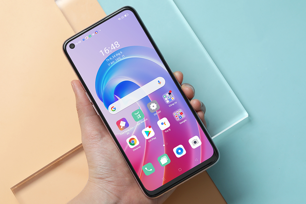 Điện thoại OPPO A96 Màu Hồng