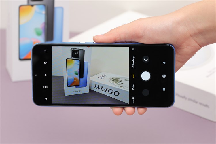 Điện thoại Xiaomi Redmi 10C 128GB Màu Xanh Dương