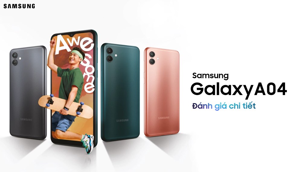 Điện thoại Samsung Galaxy A04 (3GB/32GB)