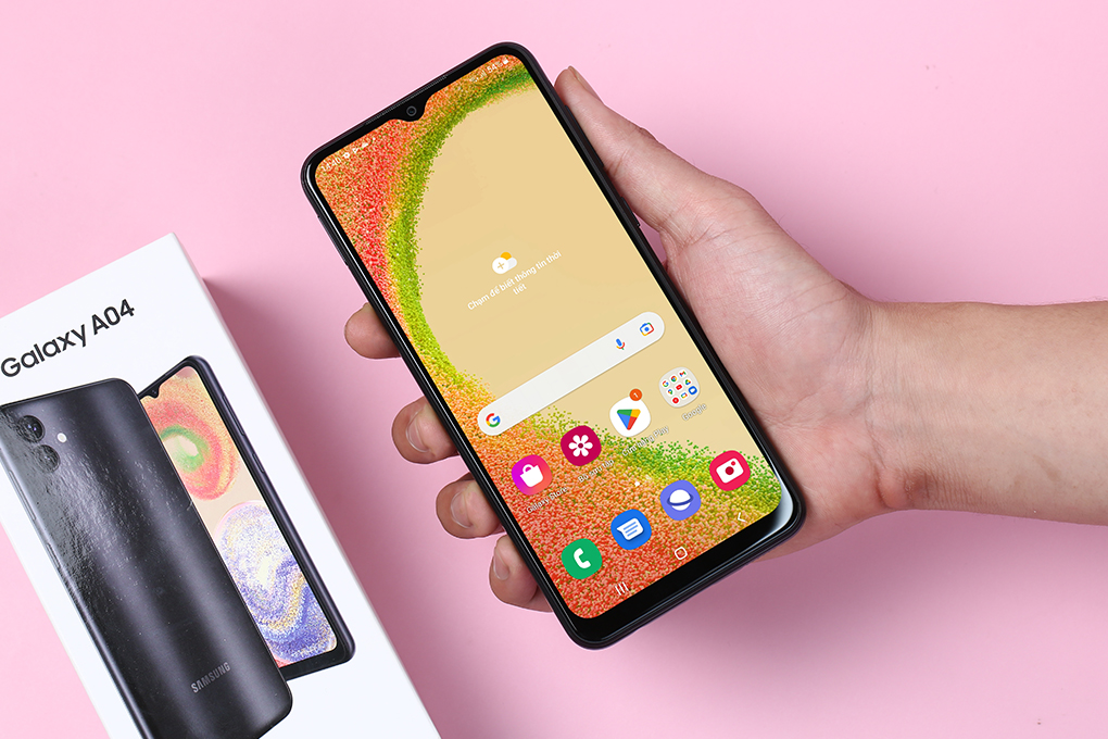 Điện thoại Samsung Galaxy A04 (3GB/32GB) Màu Đen