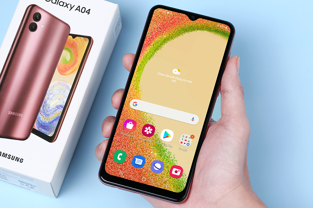 Điện thoại Samsung Galaxy A04 (3GB/32GB) Màu Nâu