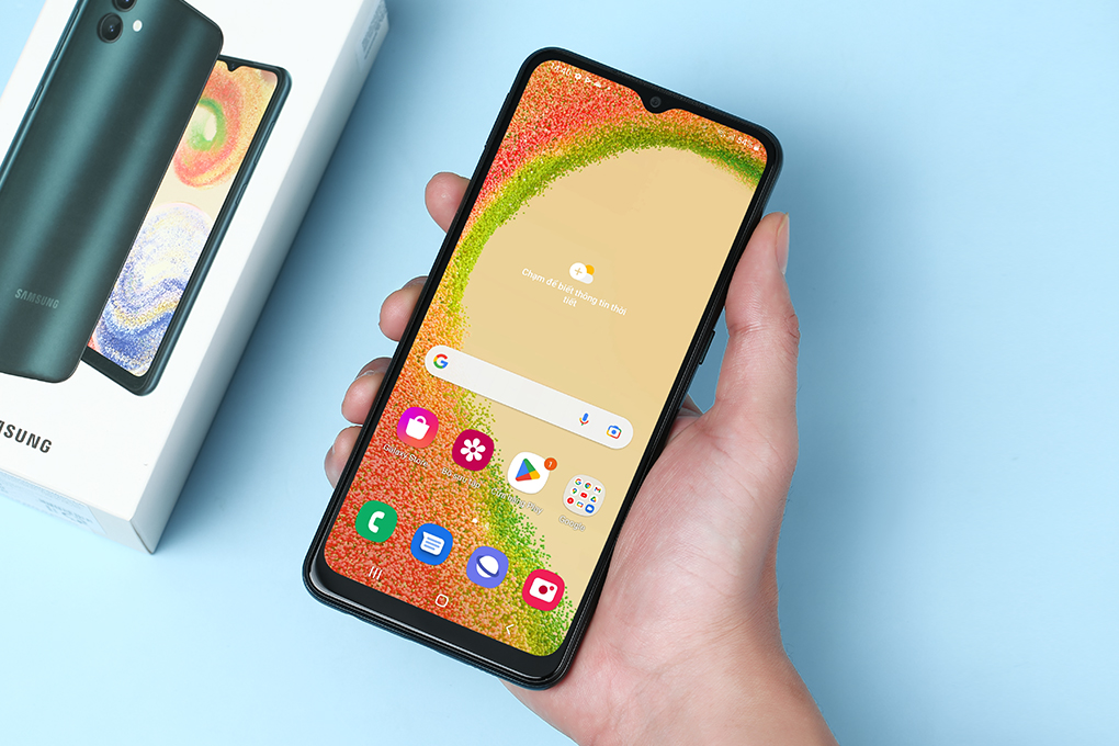Điện thoại Samsung Galaxy A04 (3GB/32GB) Màu Xanh lá đậm