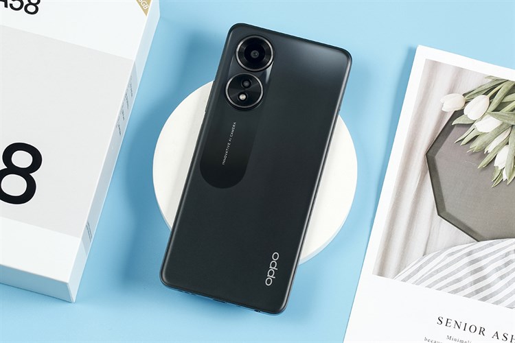 Điện thoại OPPO A58 6GB/128GB Màu Đen