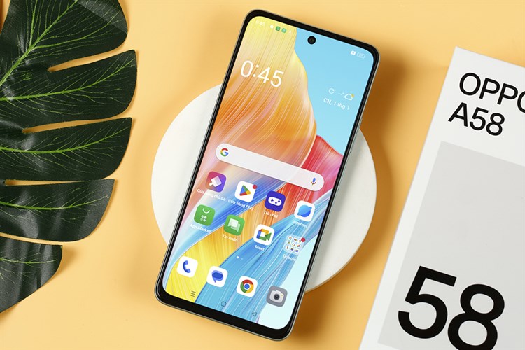 Điện thoại OPPO A58 6GB/128GB Màu Xanh ngọc