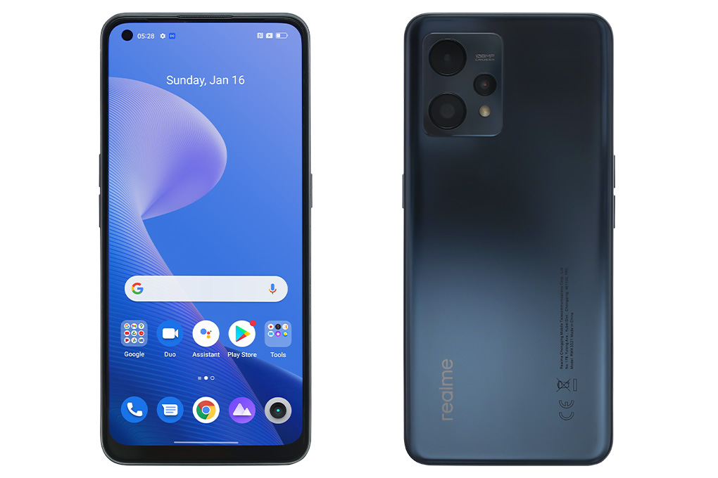 Điện thoại realme 9 4G Màu Đen