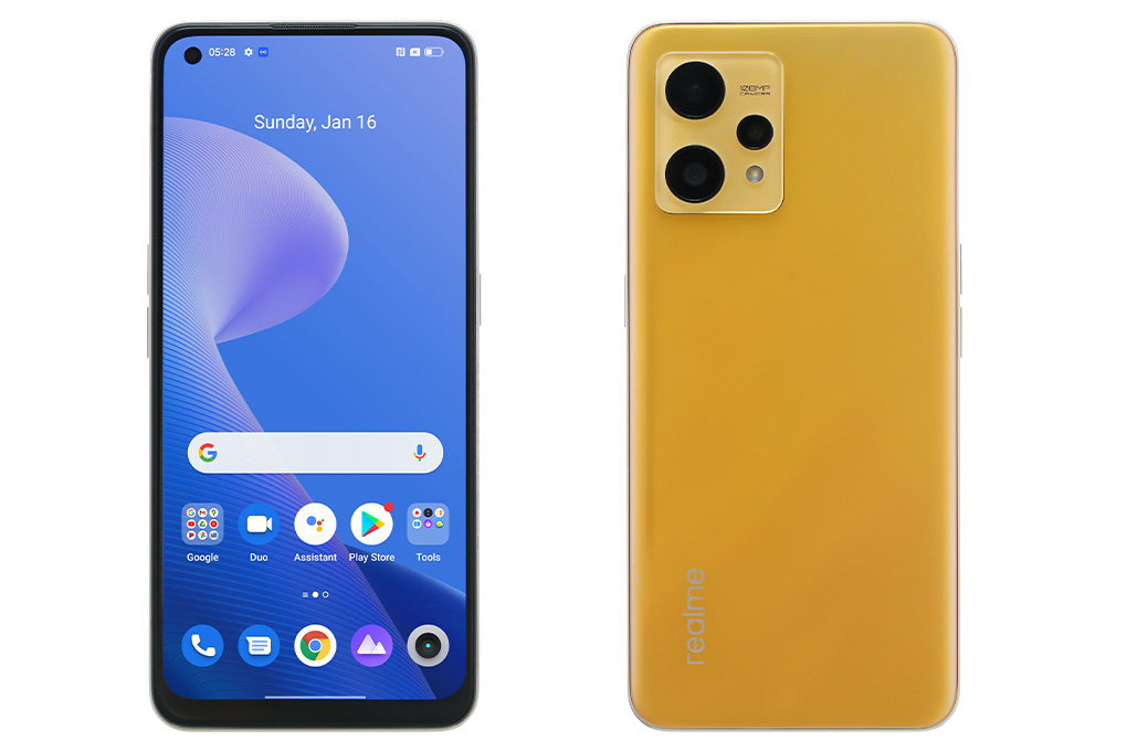 Điện thoại realme 9 4G Màu Vàng