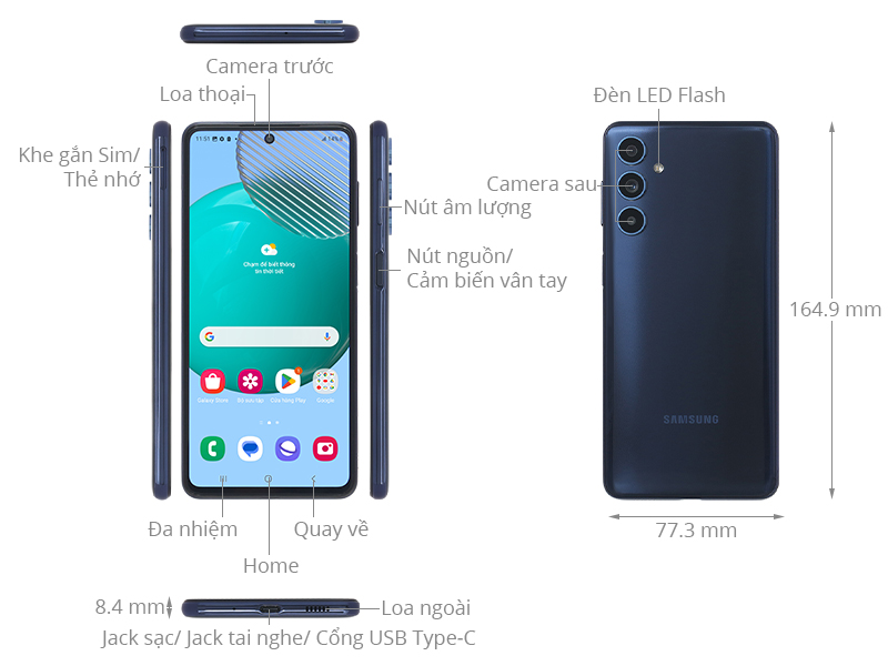 Samsung Galaxy M54 5G 8GB/256GB