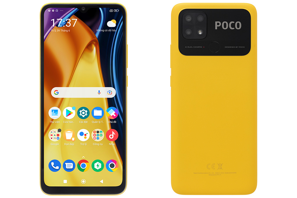 Điện thoại POCO C40 Màu Vàng