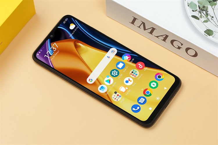 Điện thoại POCO C40 Màu Đen