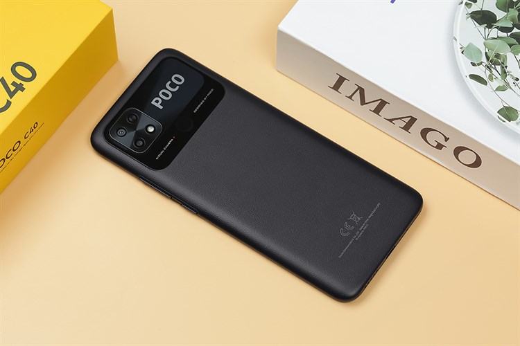 Điện thoại POCO C40 Màu Đen