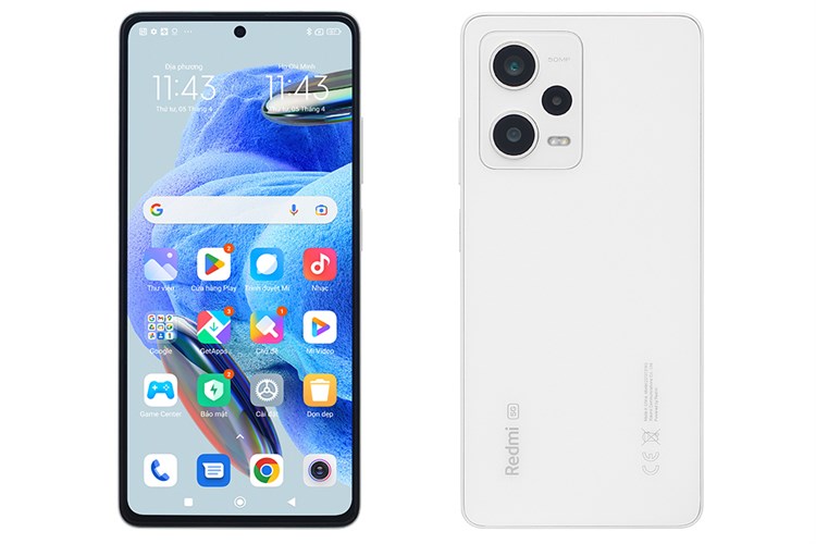 Điện thoại Xiaomi Redmi Note 12 Pro 5G Màu Trắng