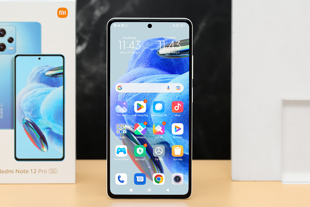 Điện thoại Xiaomi Redmi Note 12 Pro 5G Màu Trắng