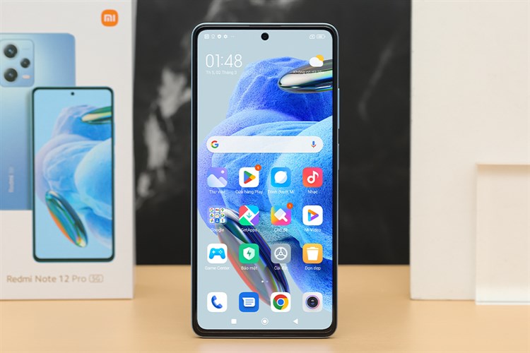 Điện thoại Xiaomi Redmi Note 12 Pro 5G Màu Xanh Dương