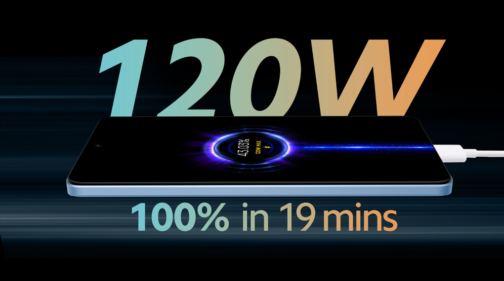 Sạc pin nhanh chóng - Xiaomi Redmi Note 12 Pro Plus 5G