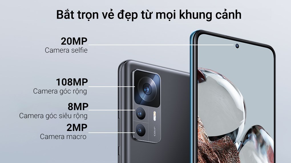 Điện thoại Xiaomi 12T 5G 128GB
