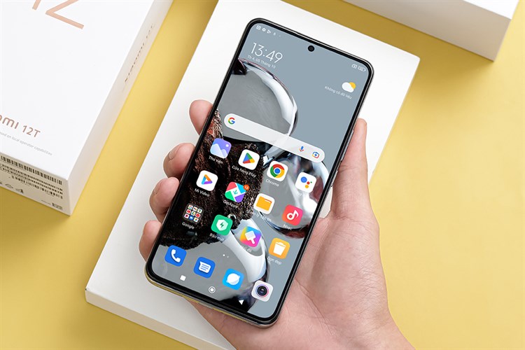 Điện thoại Xiaomi 12T 5G 128GB Màu Bạc