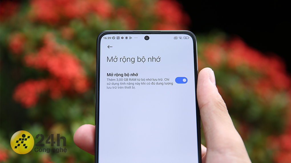 Tính năng mở rộng RAM - Xiaomi 12T Pro