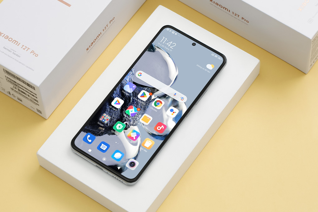 Điện thoại Xiaomi 12T Pro 5G Màu Bạc