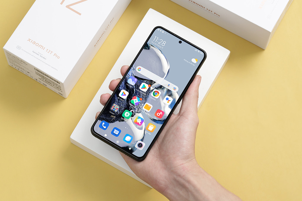 Điện thoại Xiaomi 12T Pro 5G Màu Đen