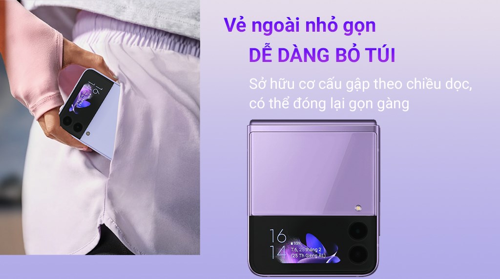 Điện thoại Samsung Galaxy Z Flip3 5G 128GB Flex Your Way