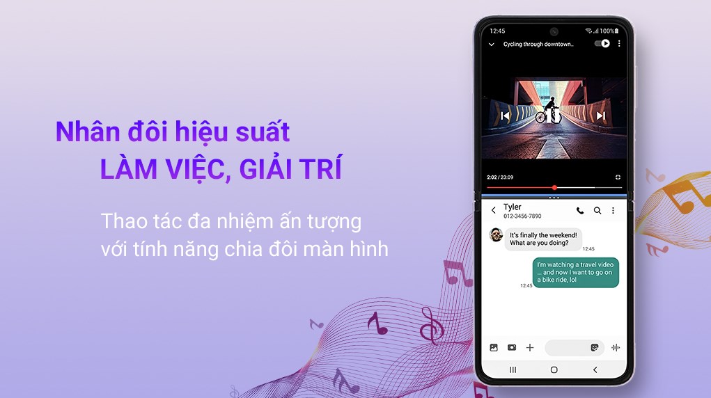 Điện thoại Samsung Galaxy Z Flip3 5G 128GB Flex Your Way