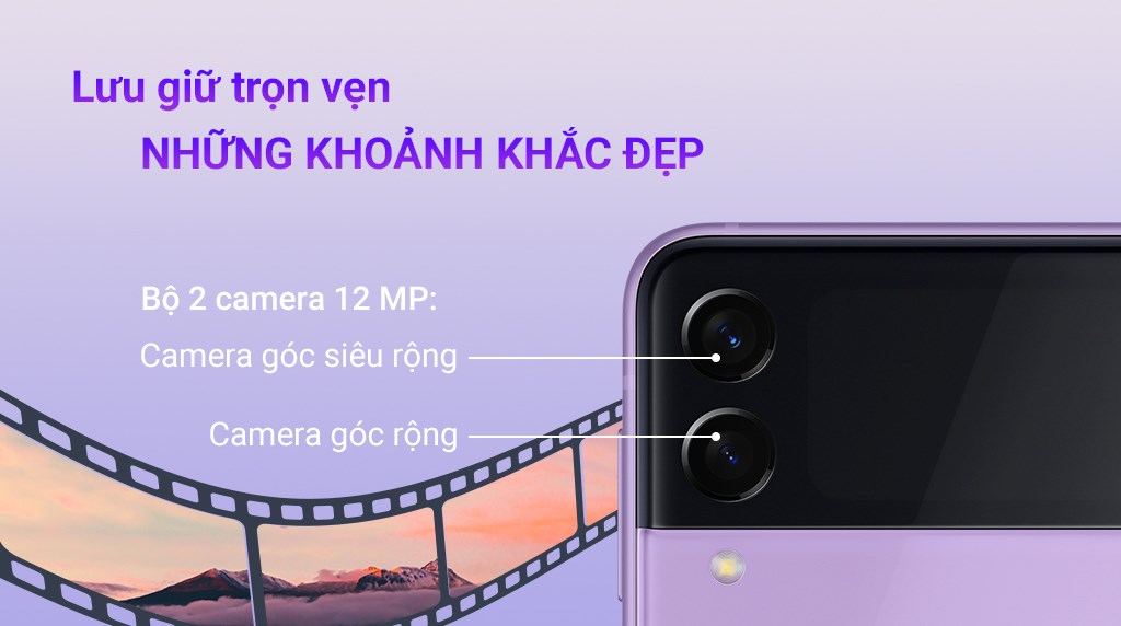 Điện thoại Samsung Galaxy Z Flip3 5G 128GB Flex Your Way