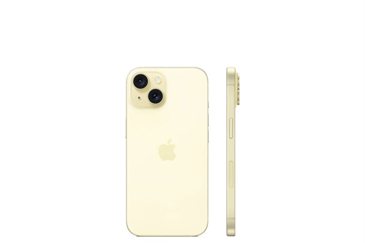 Điện thoại iPhone 15 128GB Màu Vàng nhạt