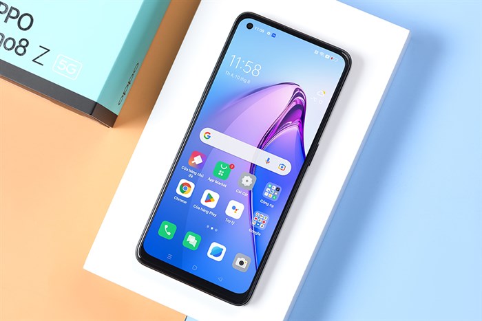 Điện thoại OPPO Reno8 Z 5G Màu Đen